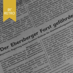 Zeitungsartikel mit Schlagzeile "Der Ebersberger Forst gefährdet" | Bild: BR Archiv