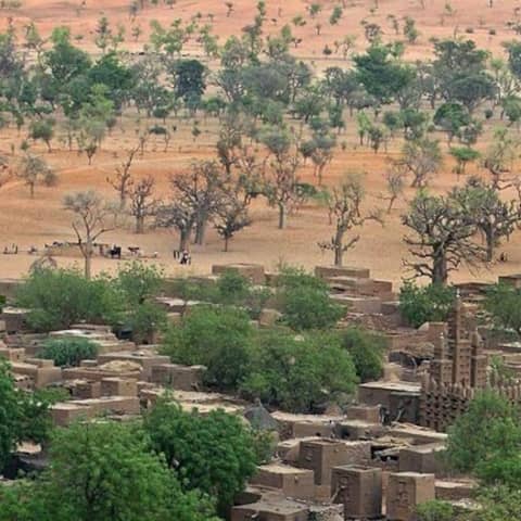 Dürre und Trockenheit in der Sahel-Zone