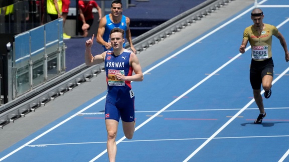 Sportschau - 400 M Hürden Der Männer - Die Halbfinals Mit Drei Deutschen