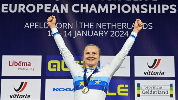 Morgenmagazin - Lea Sophie Friedrich Holt Gold Im Keirin