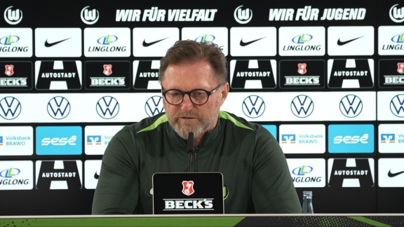 Sportschau Bundesliga - Wolfsburg-trainer Hasenhüttl - 'wir Sind Auch Nicht So Ganz Schlecht'