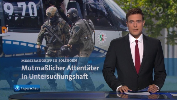 Tagesschau - Tagesschau 17:45 Uhr, 25.08.2024