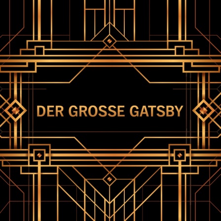 Grafik zum Hörspiel "Der große Gatsby".