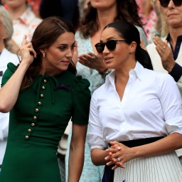 Royaler Gossip und die Zukunft der Boulevardpresse: Prinzessin Kate und Meghan Markle gemeinsam auf der Zuschauertribüne beim Tennisturnier in Wimbledon