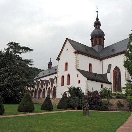 Kloster Eberbach nahe Eltville am Rhein am 26.08.2013