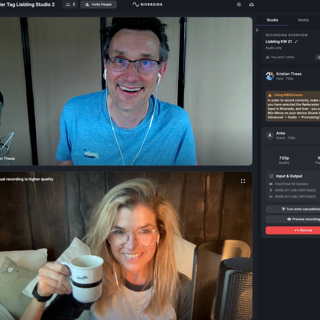 Anke Engelke und Kristian Thees Wie war der Tag, Liebling? · KW 35 (Mo) Leck und Lok · Podcast