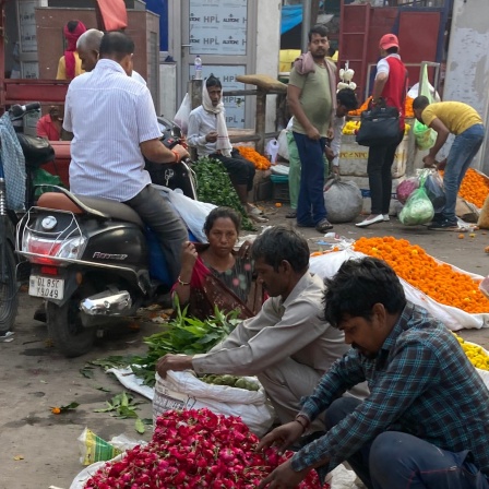 Markt in Old Delhi 