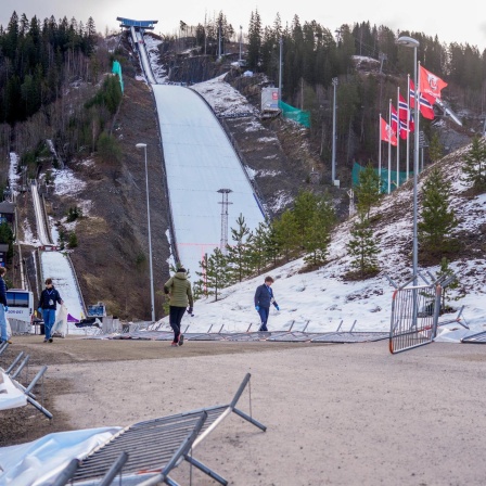 Die Schanze in Vikersund