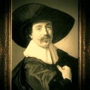 "Brustbild eines unbekannten Herrn mit Hut und Handschuhen" von Frans Hals.
