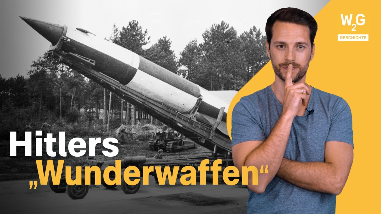 V2 bis Superpanzer: 5 Fakten zu Hitlers „Wunderwaffen“