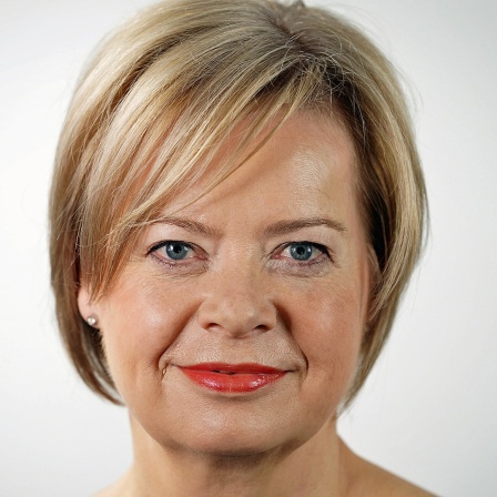 Gesine Lötzsch, stellvertretende Fraktionsvorsitzende der Linkspartei im Bundestag