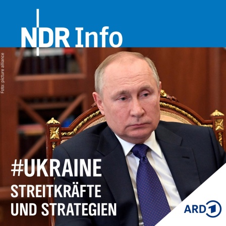 Ein Porträtbild  von Russlands Präsident Putin.