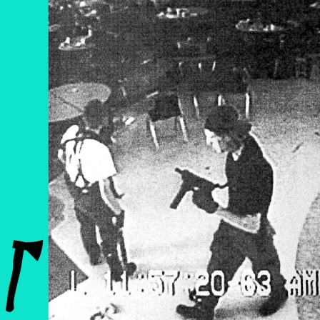 Überwachungskameraaufnahme vom Massaker an der Columbine High School, die zwei Amokläufer sind zu sehen.