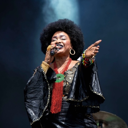 Die Sängerin Oumou Sangaré 2018