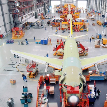 Produktionhalle  Airbus A318 A319 A320