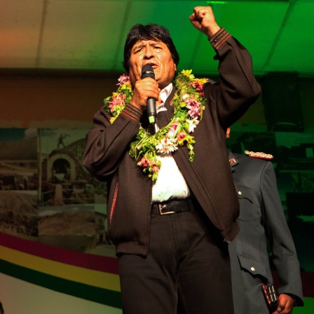 Der bolivianische Präsident Evo Morales