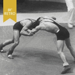 Zwei Männer beim Ringen | Bild: BR Archiv