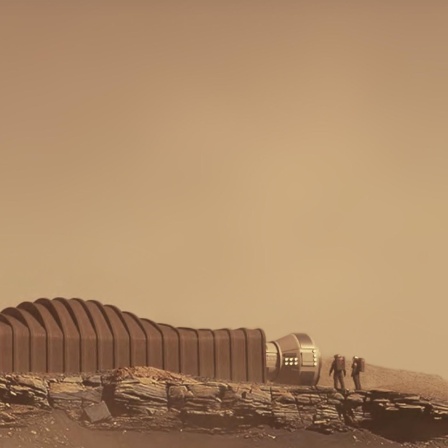 Ein Jahr auf dem Mars, Sternenhimmel im März