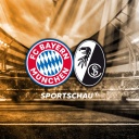 Logo Bayern München gegen SC Freiburg
