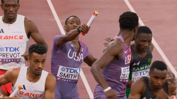 Sportschau Leichtathletik-wm 2025 - überraschung Bei Der Staffel - Usa Verpasst Das Finale