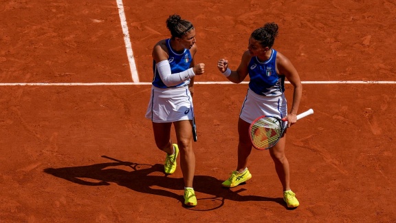 Sportschau Olympia 2024 - Tennis: Errani/paolini Gegen Muchova/noskova - Der Matchball