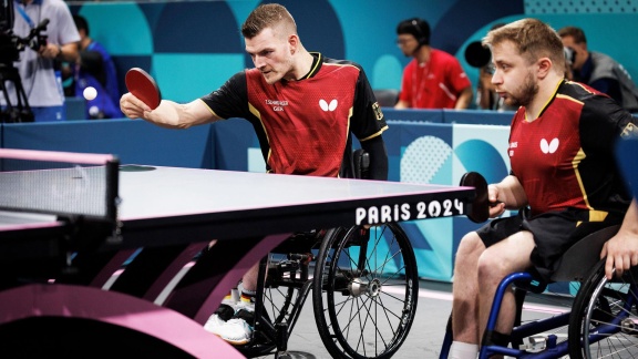 Sportschau Paralympics 2024 - Para Tischtennis (m): Doppel Tur-ger Im Re-live