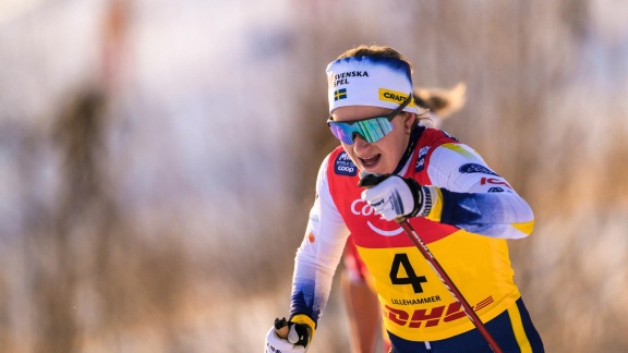 Sportschau Wintersport - Langlauf - Der Skiathlon Der Frauen In Lillehammer Im Re-live