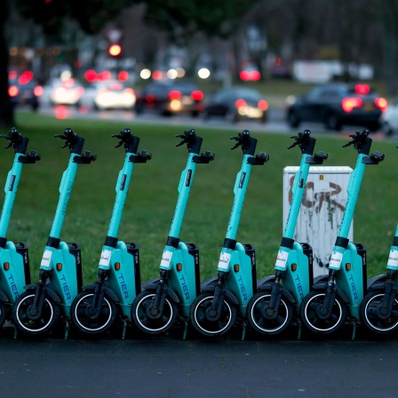 E-Scooter der Marke TIER