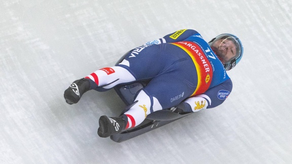 Sportschau Wintersport - Rodeln Der Männer In Innsbruck - Der Erste Lauf Im Re-live