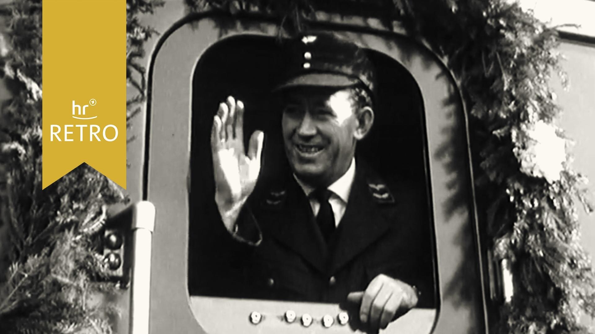 hr Retro hessenschau Elektrifizierung der Bahnstrecke von Fulda nach