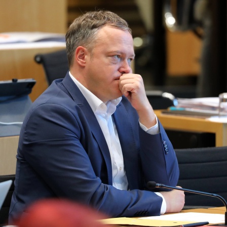 Mario Voigt, Thüringer CDU Landeschef und Fraktionsvorsitzender im Landtag