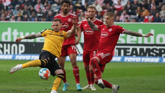 Sportschau - Zwei Jokertore: Dresden Holt Unentschieden In Düsseldorf