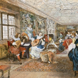 Kirby Hall, frühes 17. Jahrhundert - Künstler: Ivan Lapper