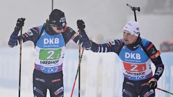 Sportschau Wintersport - Die Biathlon-staffel Der Männer In Oberhof In Voller Länge