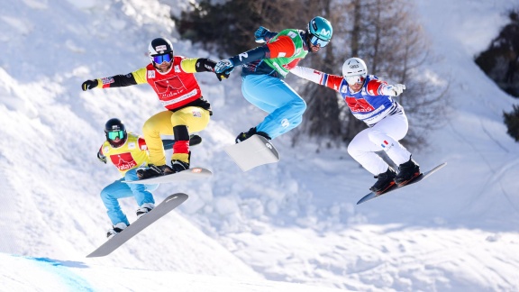 Sportschau - Snowboardcross In Veysonnaz - Der Entscheidende Lauf Von Nörl