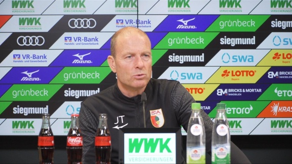 Sportschau Bundesliga - Augsburg-trainer Thorup - 'dann Können Wir Befreit Aufspielen'