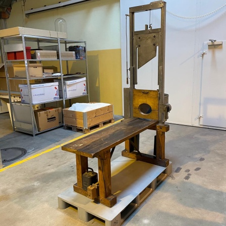 Guillotine aus der NS-Zeit
