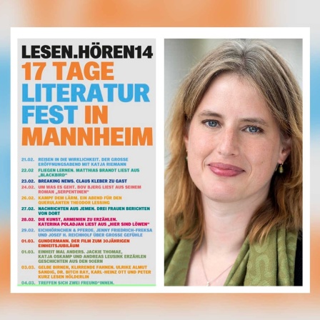 Insa Wilke, Programmleiterin des Literaturfestes "Lesen.Hören 14" in Mannheim