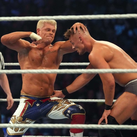 ARCHIV: Wrestling Show, 24.3.2023; Las Vegas, NV, USA; Cody Rhodes (links) und Ludwig Kaiser (rechts) (Bild: IMAGO/USA TODAY Network)