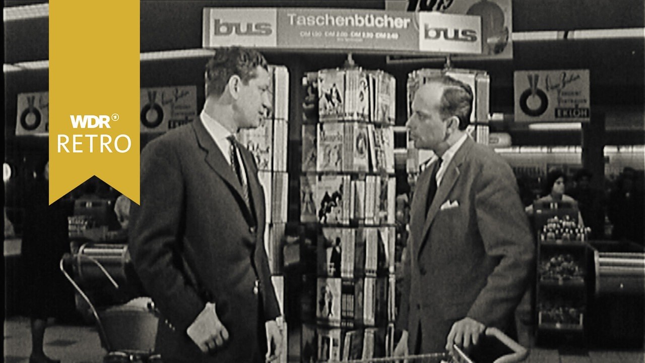 WDR Retro ∙ Hier Und Heute: Bücherkauf Im Supermarkt | ARD Mediathek