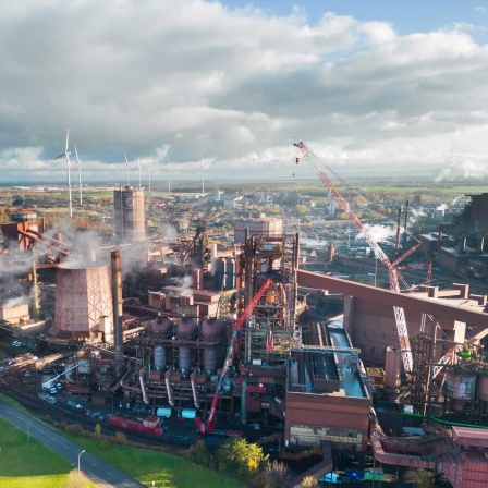 Salzgitter AG: Neuzustellung von Hochofen A als Teil zur geplanten CO2-armen Stahlerzeugung (Bild: picture alliance/dpa)