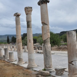 Ruinen des Tempels der Artemis in Ephesos, 2018