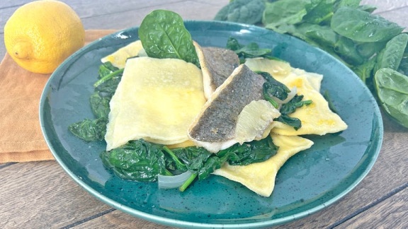 Ard-buffet - Rezept: Zitronenravioli Mit Ricotta Und Spinat