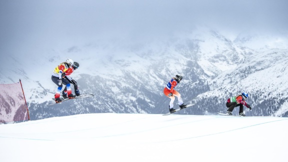 Sportschau Wintersport - Snowboardcross In Gudauri Im Re-live