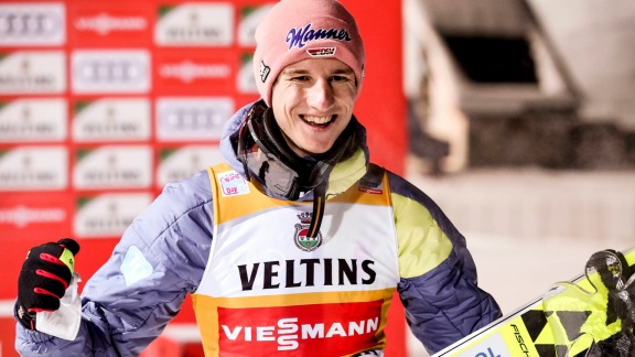 Sportschau - Skispringen In Engelberg: Geigers Sprung Aufs Podest