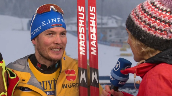 Sportschau Wintersport - Langläufer Lucas Bögl - 'es Ist Eine Besondere Leistung, Anzukommen'