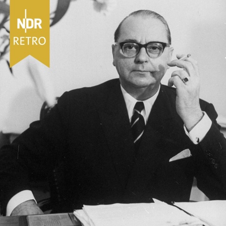 Heinrich von Brentano (CDU), Anfang der 1960er Jahre.