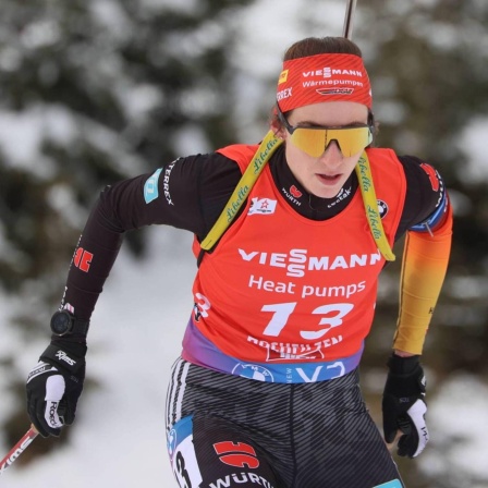 Biathletin Vanessa Voigt