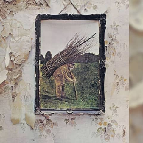 Das Cover vom Album &#034;Led Zeppelin IV&#034; von Led Zeppelin aus dem Jahr 1971.