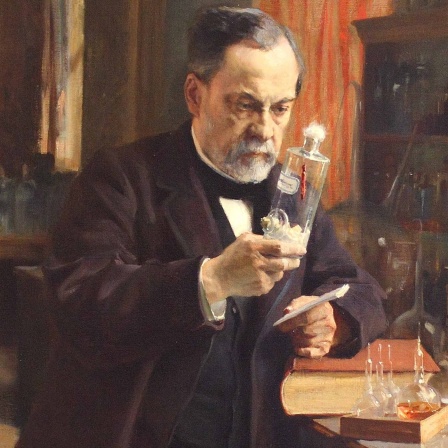 Louis Pasteur (Bild aus der Sammlung des Musée d´Orsay, Paris)